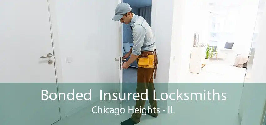 Bonded  Insured Locksmiths Chicago Heights - IL