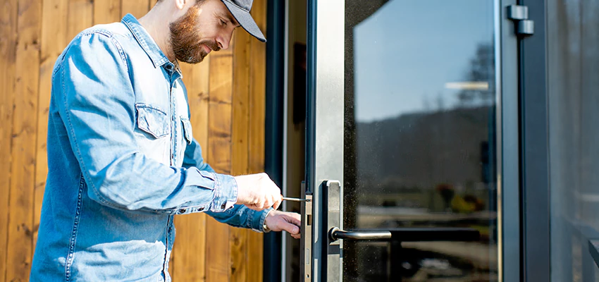 Frameless Glass Storefront Door Locks Replacement in Chicago Heights, IL